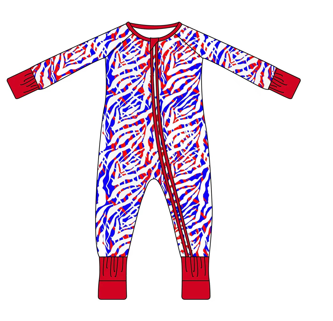 "MINI" Mafia Stripes Zippy