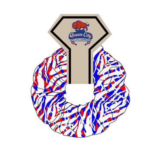 Mafia Stripes Scrunchie
