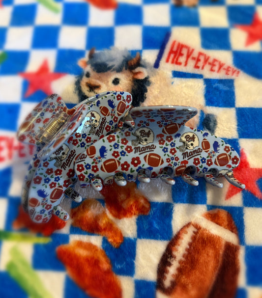 Buf Mama Floral Claw Clip