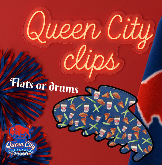 Flats or Drums Claw Clip